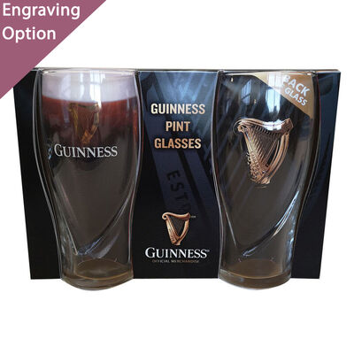 Guinness 2 Pack Pint Glass Set